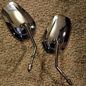 Harley-Davidson Chrome Motorcycle Mirrors
